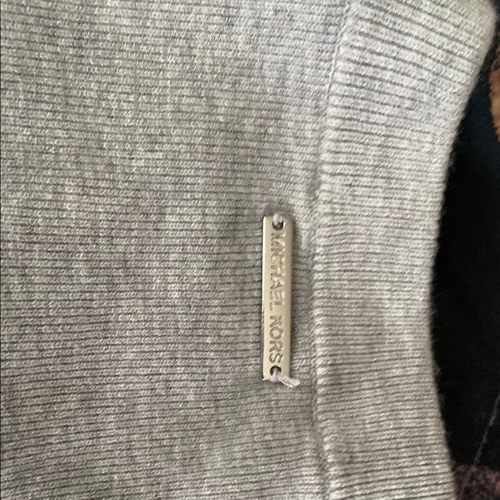 Michael Kors Collection Gray Crew Neck Sweater - Picture 3 of 4